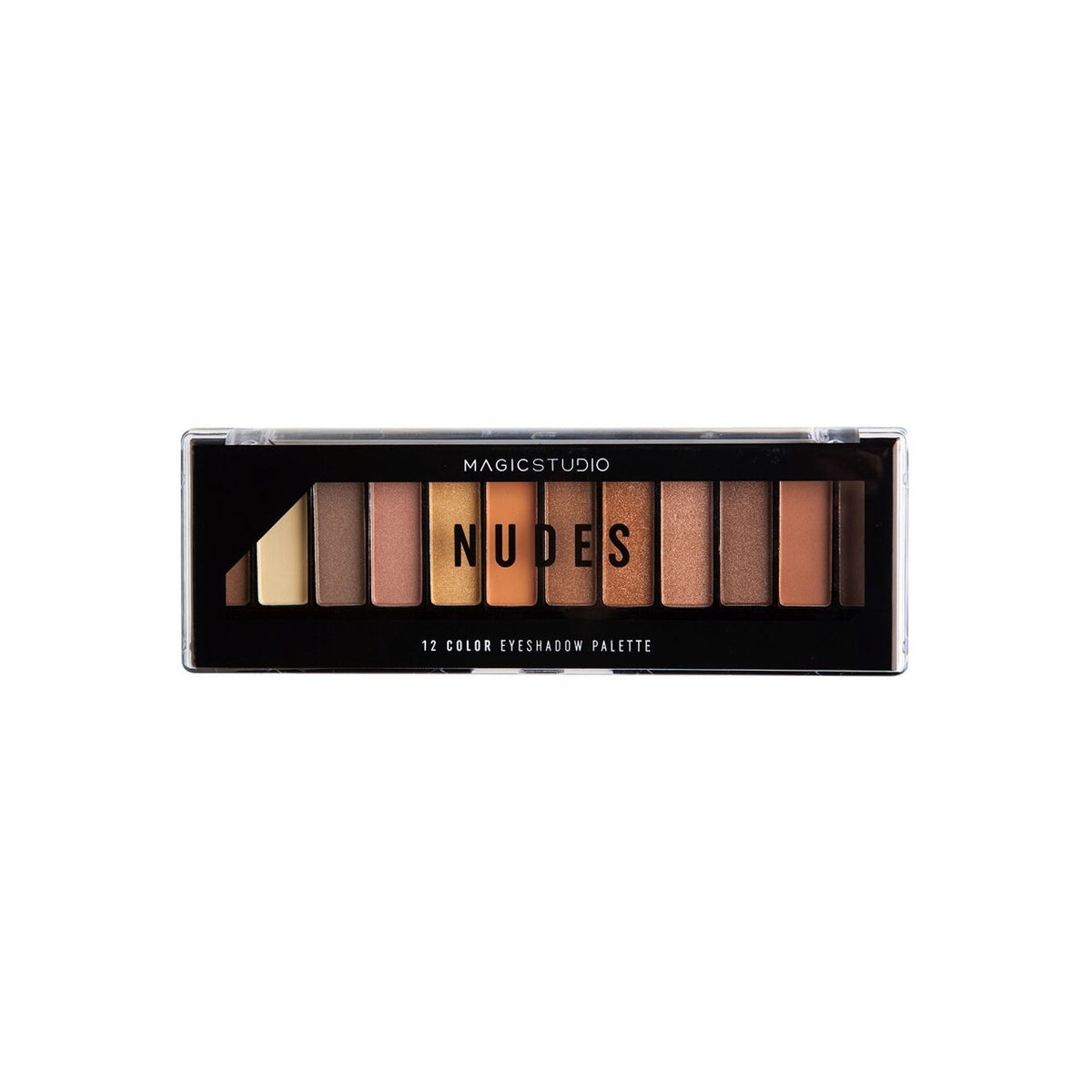 Paletă fard de pleoape, 12 nuanțe Versatile Nudes, Magic Studio