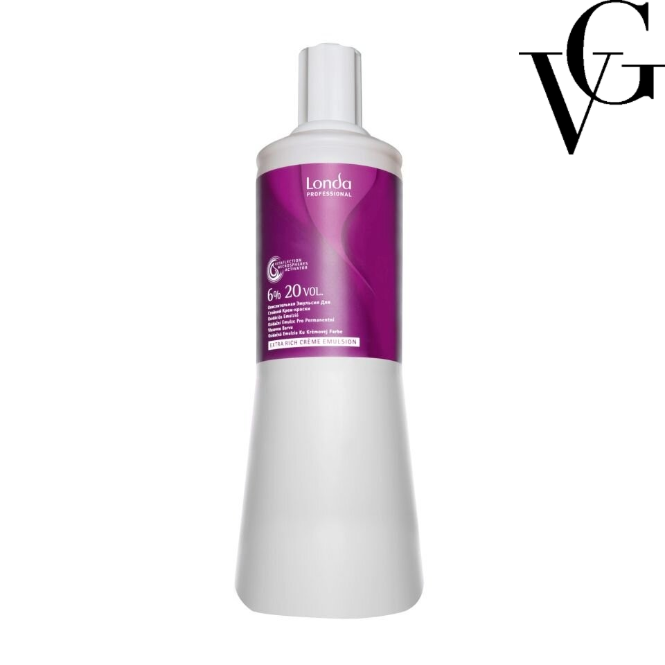 Cremă oxidantă emulsie Londacolor 6% (20 vol.), 1000 ml, Londa Professional