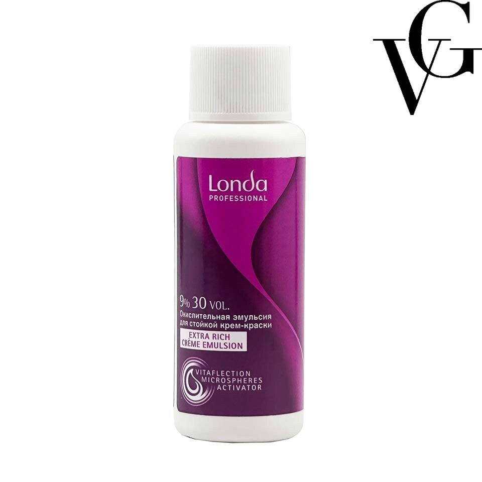 Cremă oxidantă emulsie Londacolor Extra Rich 9% (30 vol.), 60 ml, Londa Professional
