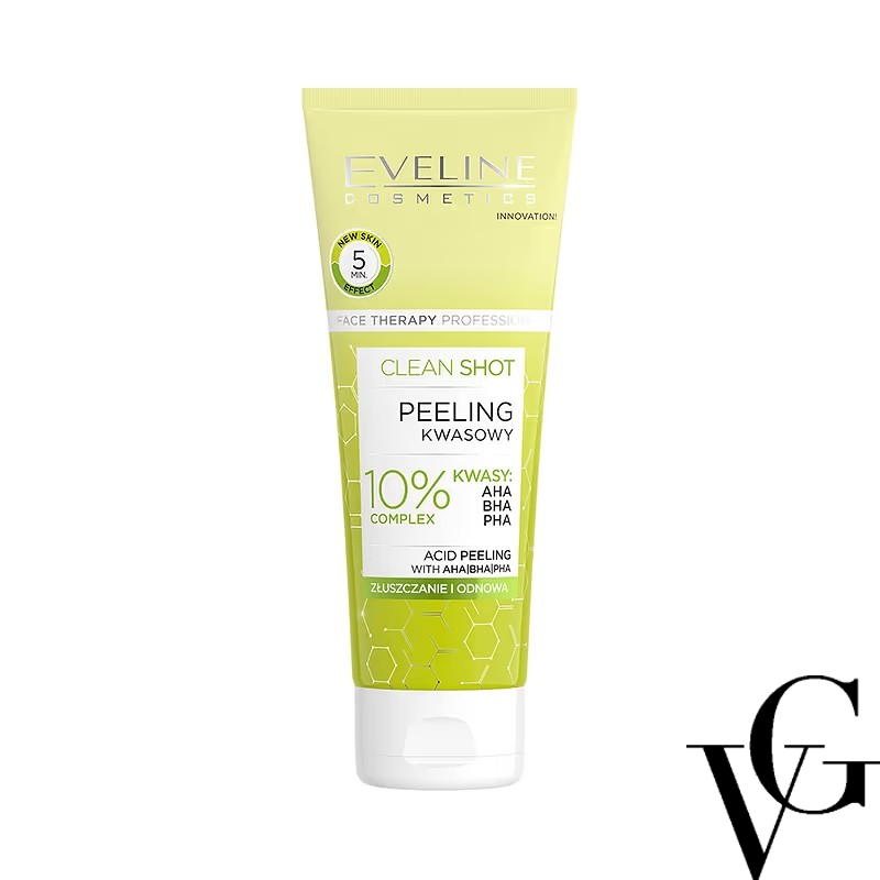 Peeling Acid Clean Shot, 75 ml, Eveline Cosmetics
