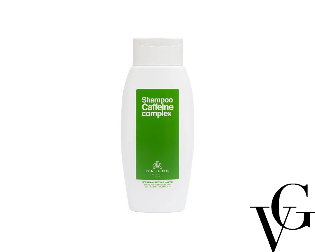 Șampon cu cheratină si cofeină, 350 ml, Kallos
