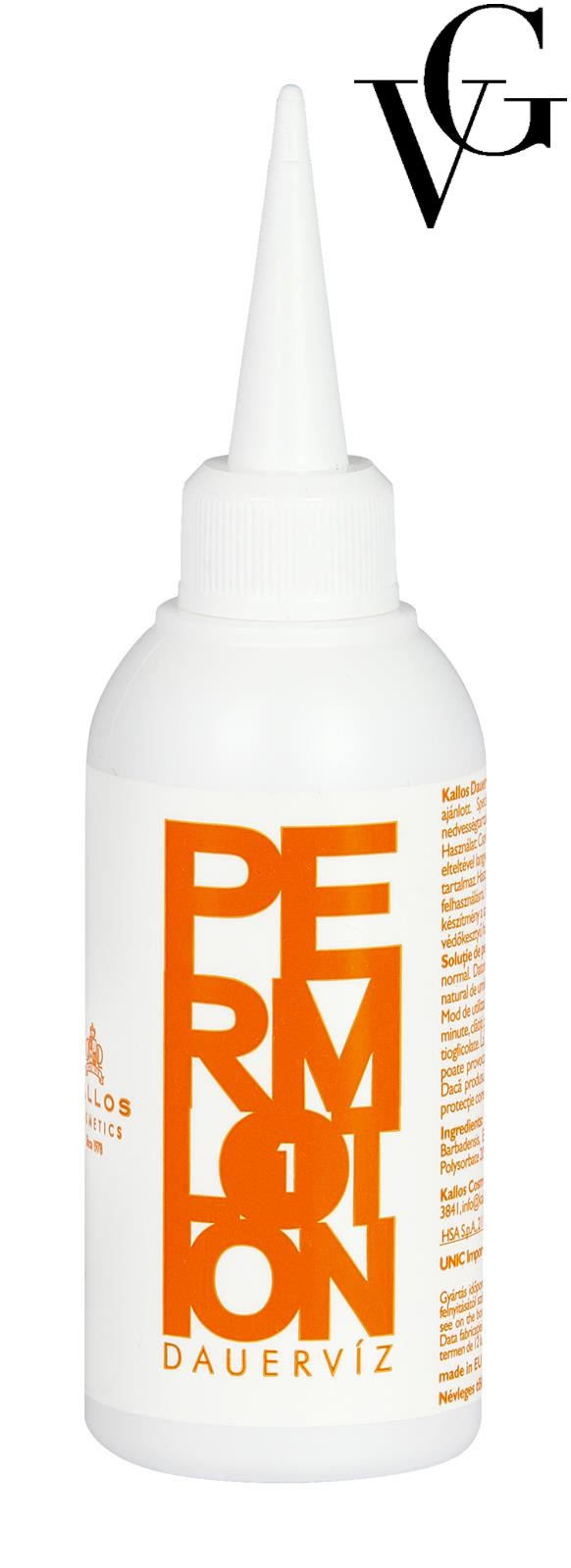 Soluție de permanent „1”, 75 ml, Kallos