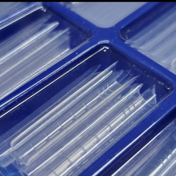 Tipsuri pentru manichiura polygel refolosibile, dimensiuni variate, 100 buc