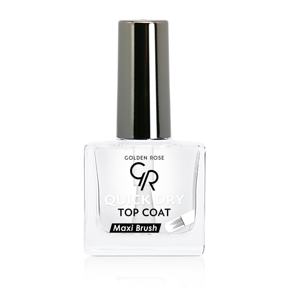 Top Coat cu uscare rapidă Quick Dry, 10.5 ml, Golden Rose