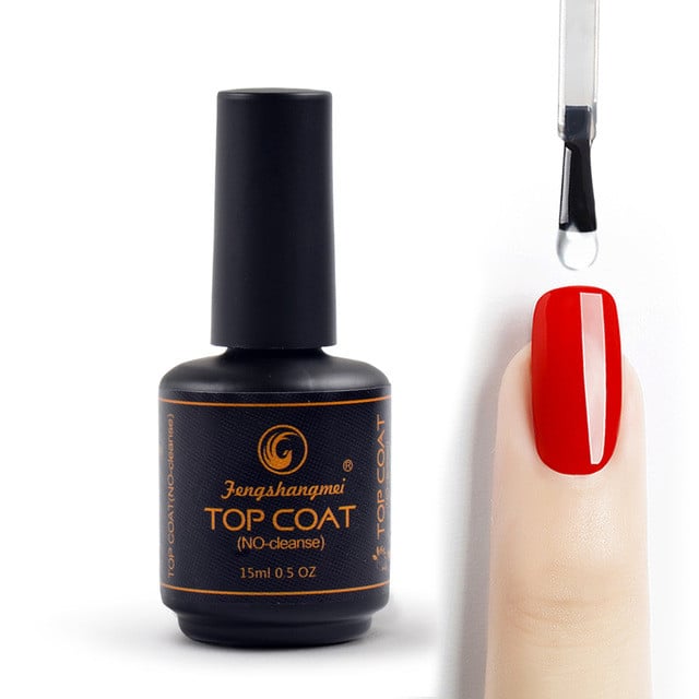 Top Coat (No-Cleanse), 15 ml, Fengshangmei