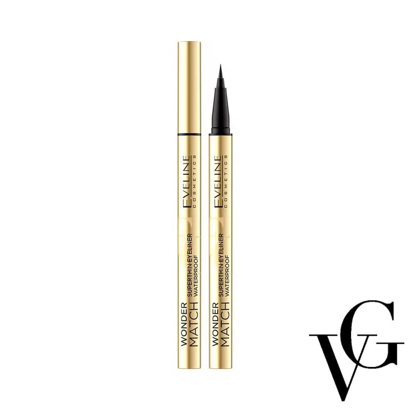 Tuș de ochi Superthin Waterproof Wonder Match, 1.1 ml, Eveline Cosmetics