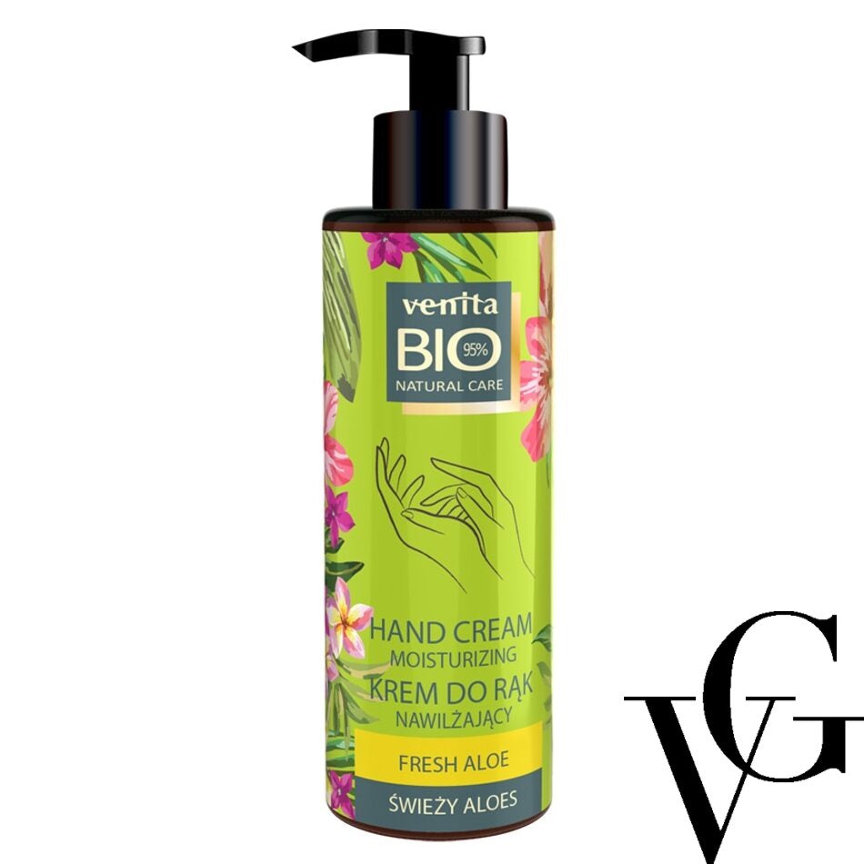 Cremă de mâini bio cu Aloe, 100 gr, Venita