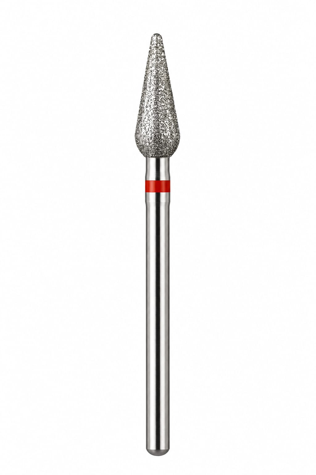 Capăt de freză diamantat – model flacără