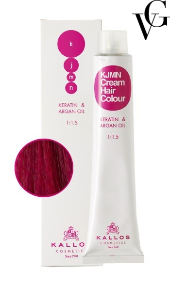 Vopsea de păr profesională 0.65, Mixton pink, 100 ml, Kallos