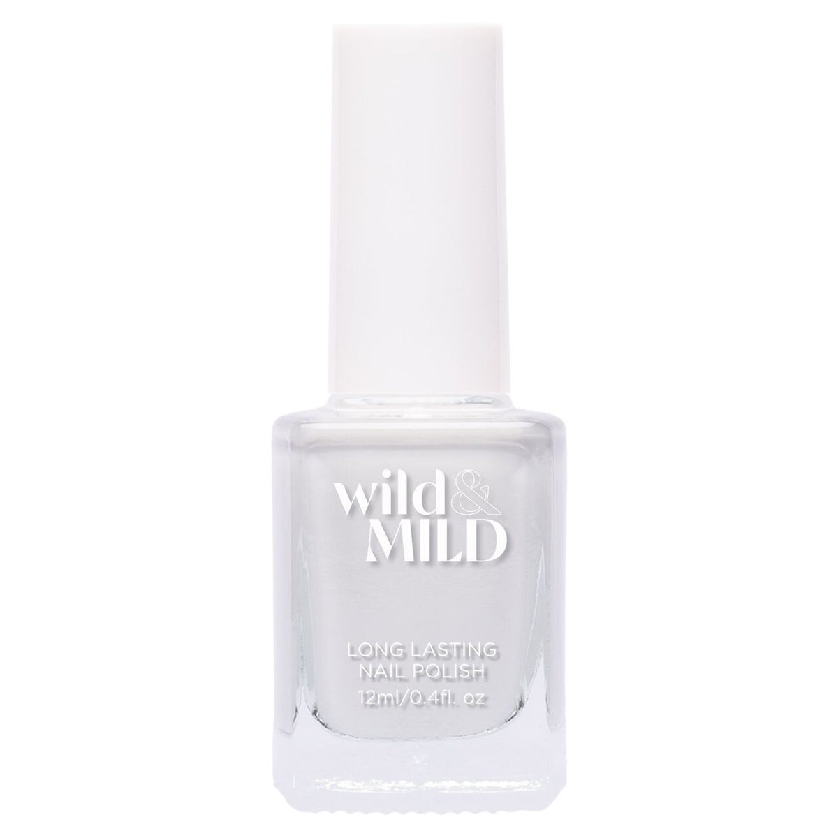 Lac de unghii Long Lasting, N.0001 - Snow White, 12 ml, Wild & Mild