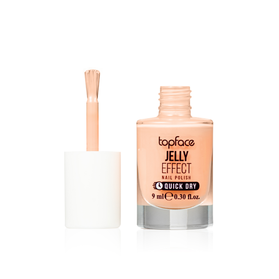 Lac de unghii Effect Jelly, N.005, 9 ml, Topface