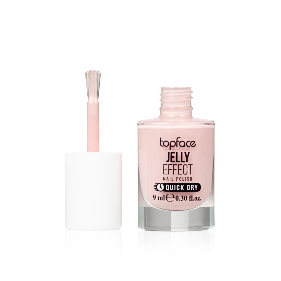 Lac de unghii Effect Jelly, N.008, 9 ml, Topface