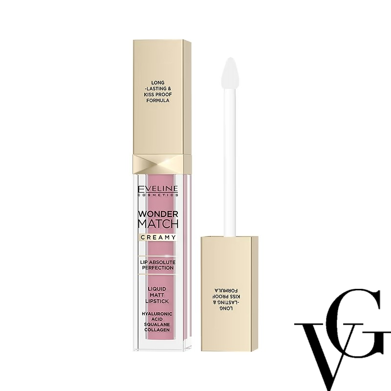 Ruj Lichid Wonder Match, 6,8 ml, Eveline Cosmetics