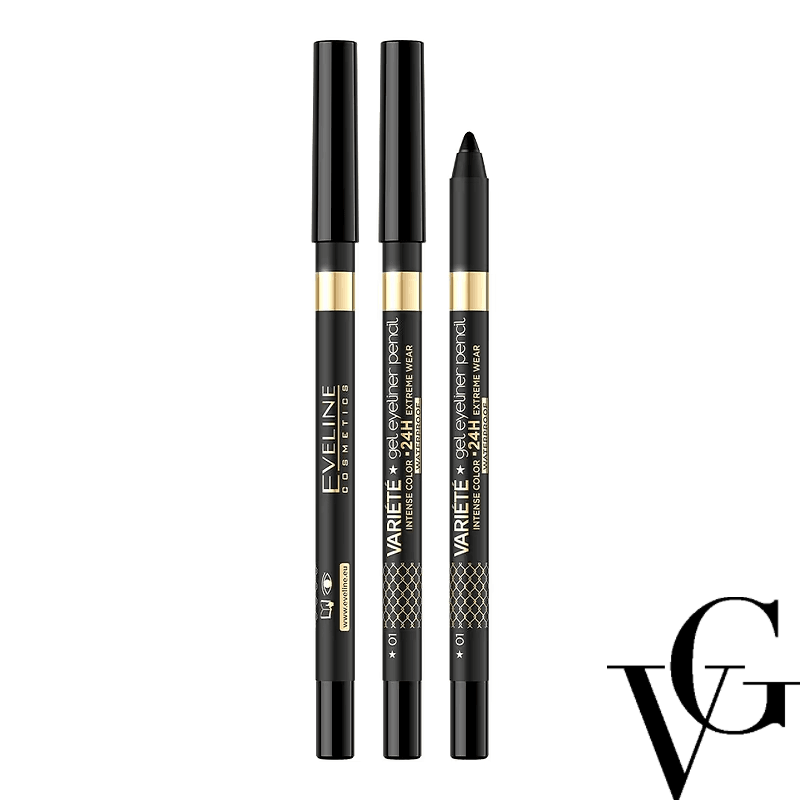 Creion de ochi Gel Variete Intense Color/Metallic, 1.1 gr, Eveline Cosmetics