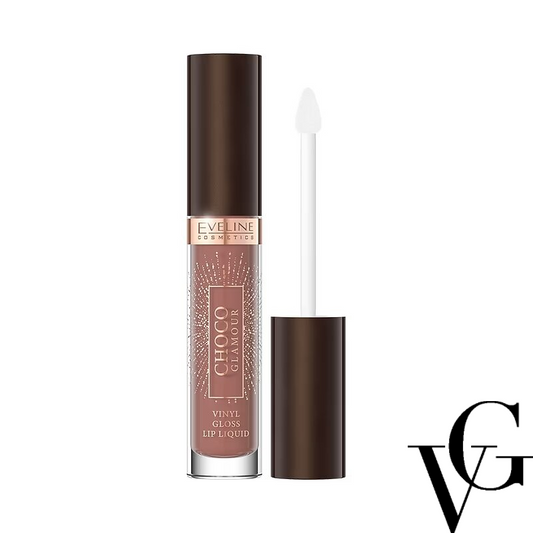 Ruj lichid Vinyl Choco Glamour, 4,5 ml, Eveline Cosmetics