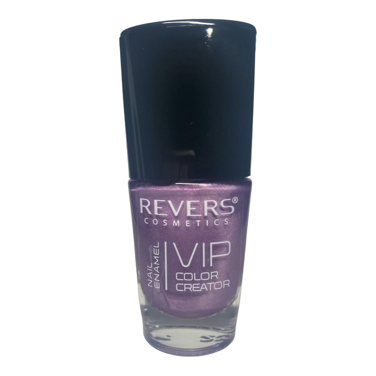 Lac de unghii VIP 3D, N.017 - Mov sidefat, 12 ml, Revers Cosmetics