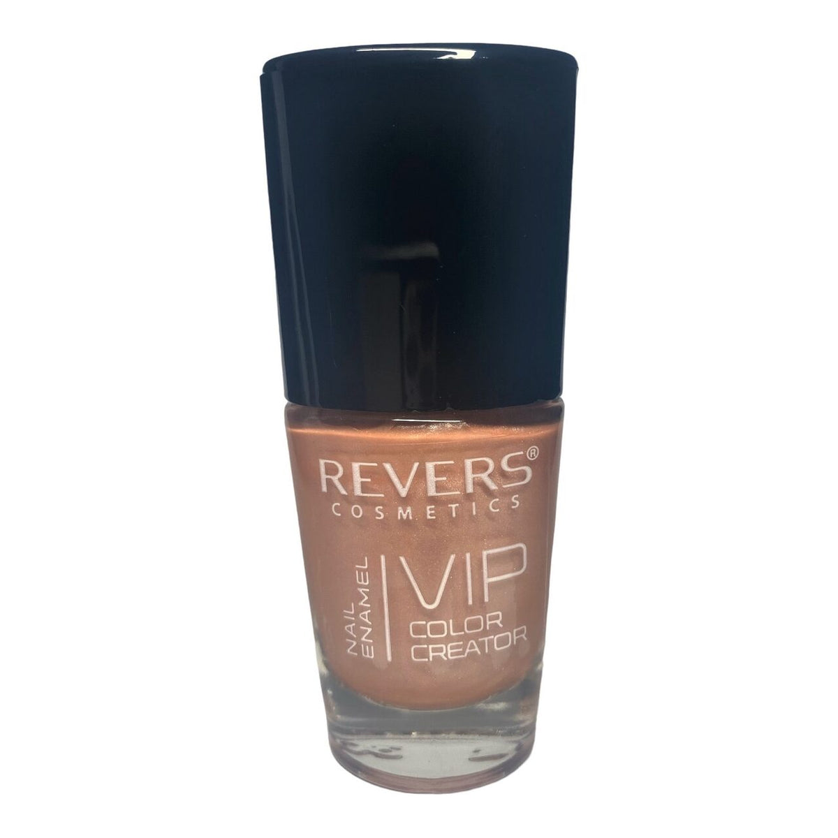 Lac de unghii VIP 3D, N.018 - Bej sidefat, 12 ml, Revers Cosmetics