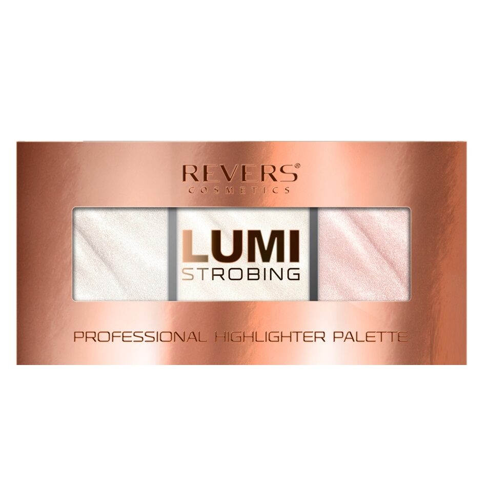 Paletă iluminator Lumi Strobing 01, 12.5 gr, Revers Cosmetics