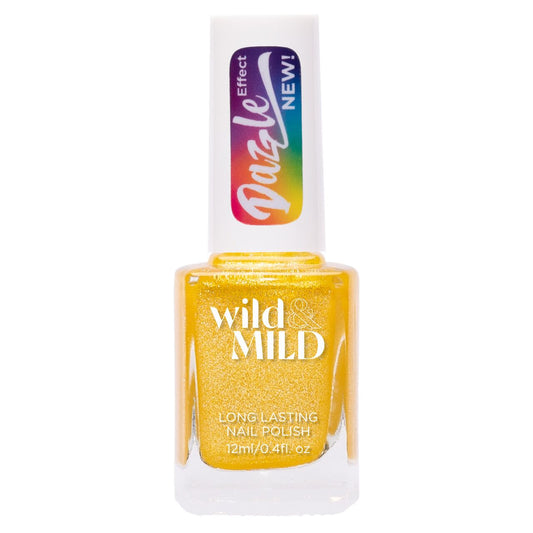 Lac de unghii Wild & Mild Dazzle Effect, N.01 - Mimosa Time, 12 ml, Wild & Mild