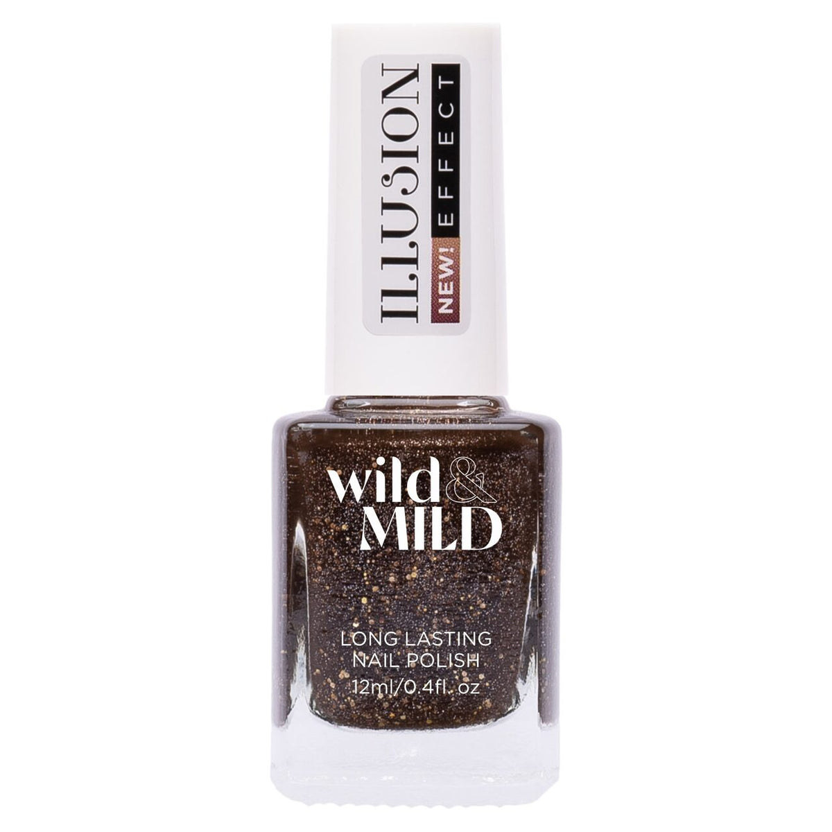 Lac de unghii Wild & Mild Illusion Effect, N.01 - Mind Reader, 12 ml, Wild & Mild