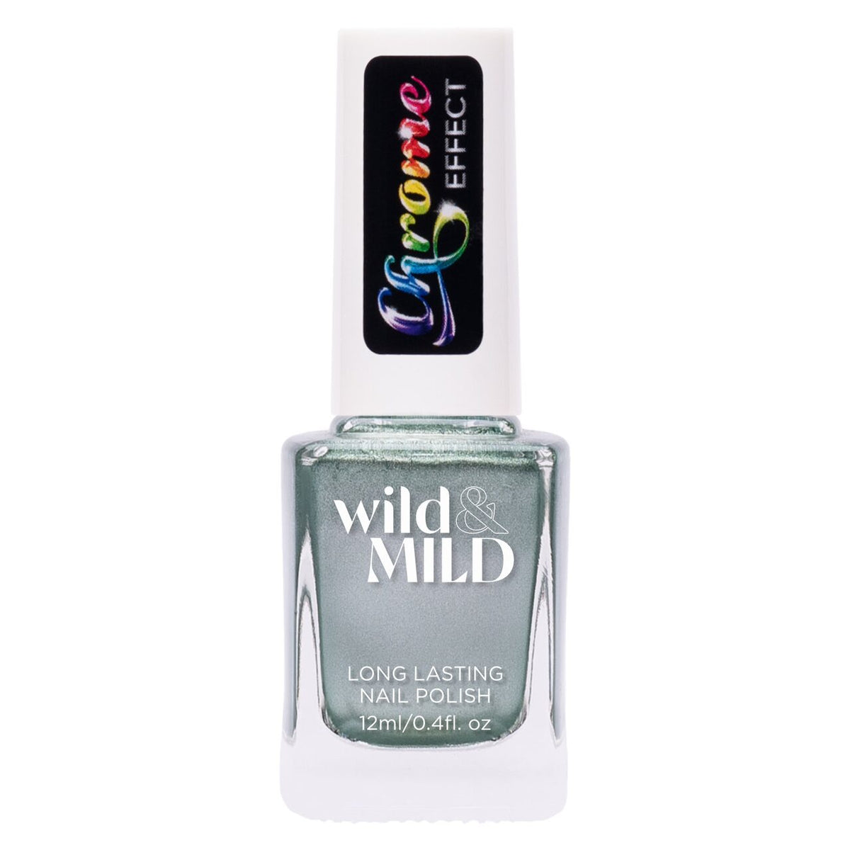 Lac de unghii Wild & Mild Chrome Effect, N.01 - Magic Moment, 12 ml, Wild & Mild