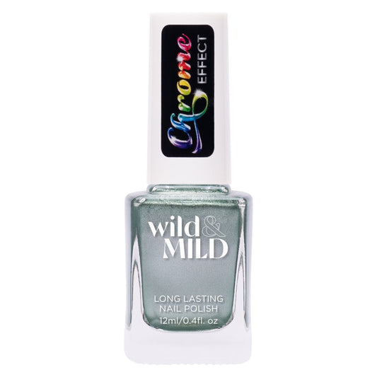 Lac de unghii Wild & Mild Chrome Effect, N.01 - Magic Moment, 12 ml, Wild & Mild
