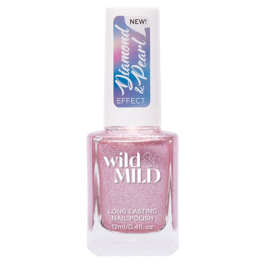 Lac de unghii Wild & Mild Diamond & Pearl Effect, N.01 - Worship Me, 12 ml, Wild & Mild