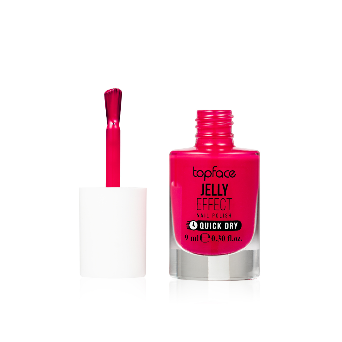 Lac de unghii Effect Jelly, N.021, 9 ml, Topface