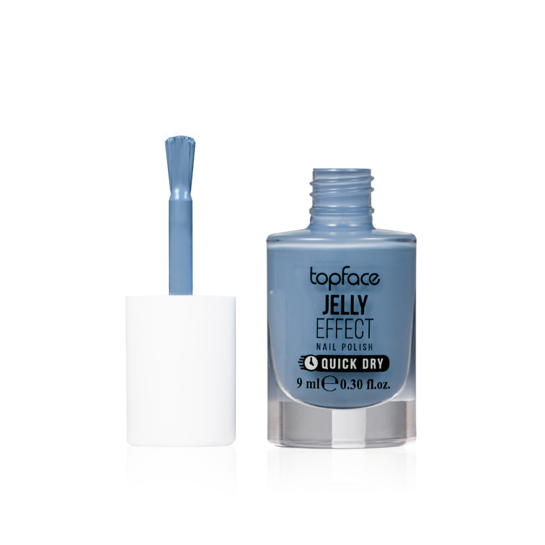 Lac de unghii Effect Jelly, N.025, 9 ml, Topface
