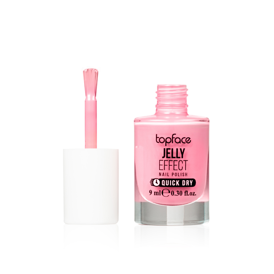 Lac de unghii Effect Jelly, N.028, 9 ml, Topface