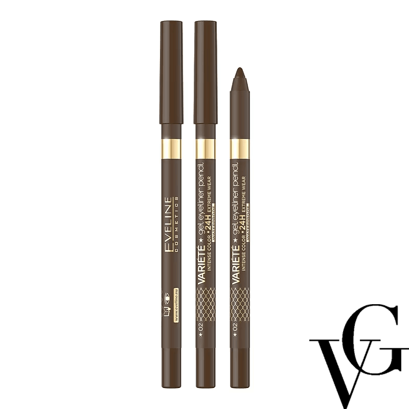 Creion de ochi Gel Variete Intense Color/Metallic, 1.1 gr, Eveline Cosmetics