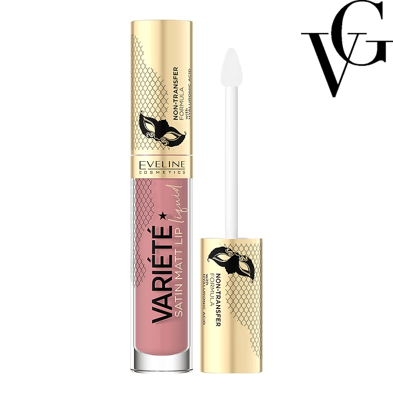 Ruj lichid Variete Satin Matt Lip Liquid, 4.5 ml, Eveline Cosmetics