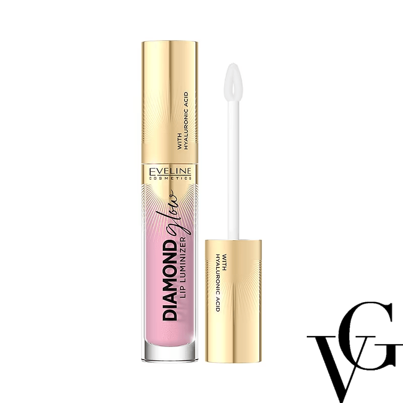 Luciu de buze Diamond Glow Lip, 4.5 ml, Eveline Cosmetics