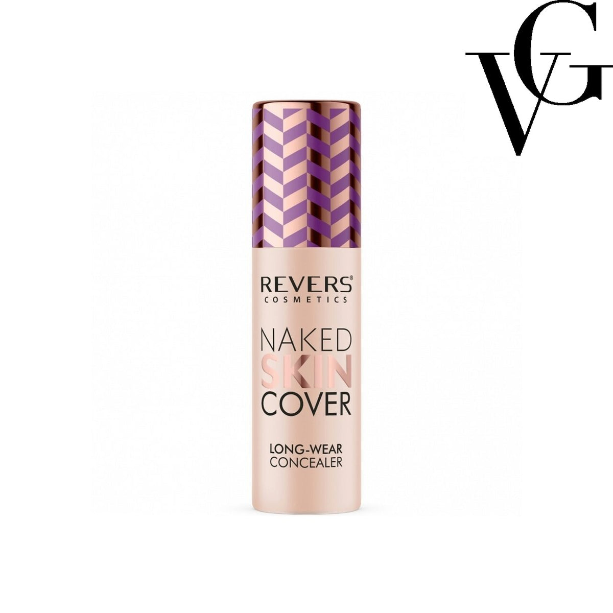Corector lichid Naked Skin Cover 02, 5.5 gr, Revers Cosmetics