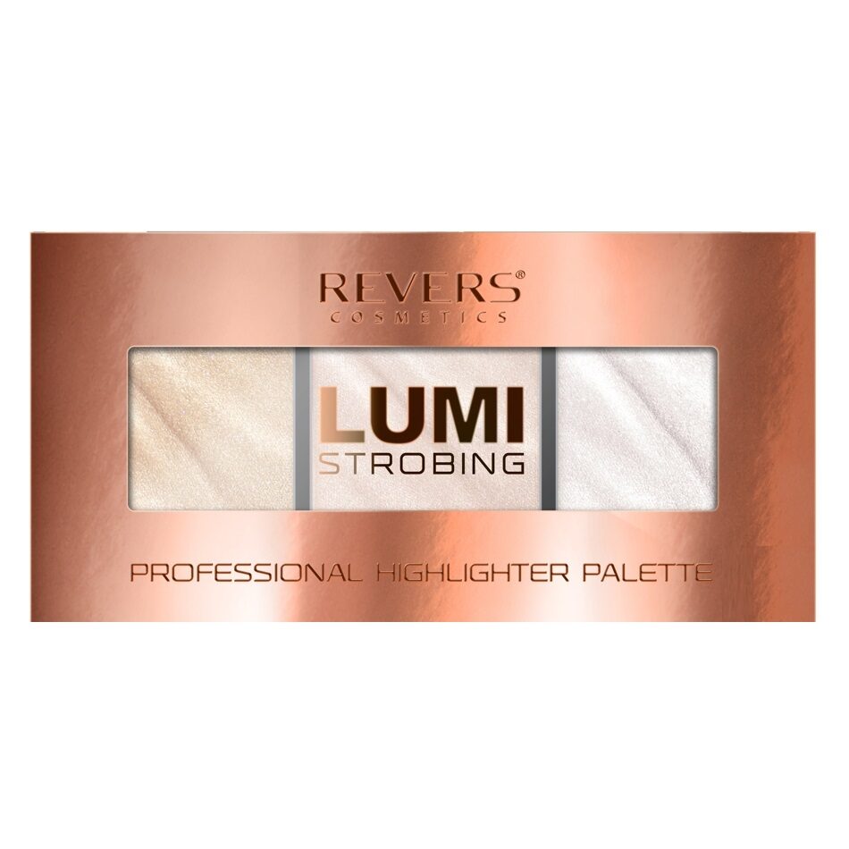 Paletă iluminator Lumi Strobing 02, 12.5 gr, Revers Cosmetics