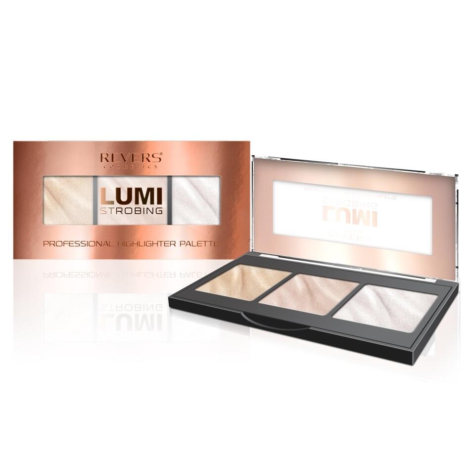 Paletă iluminator Lumi Strobing 02, 12.5 gr, Revers Cosmetics