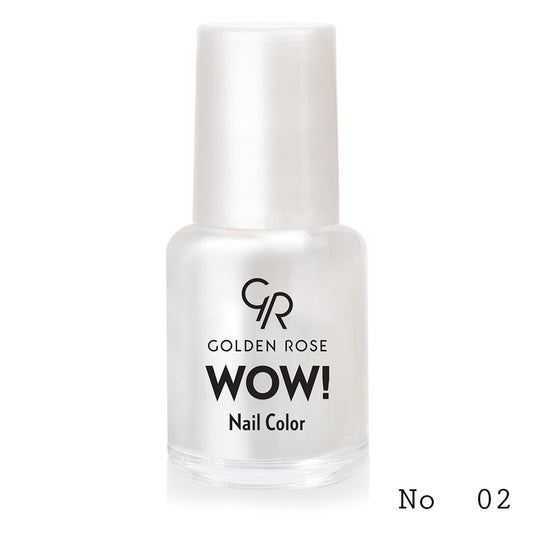 Lac de unghii WOW! Nail Color, 02, 6 ml, Golden Rose
