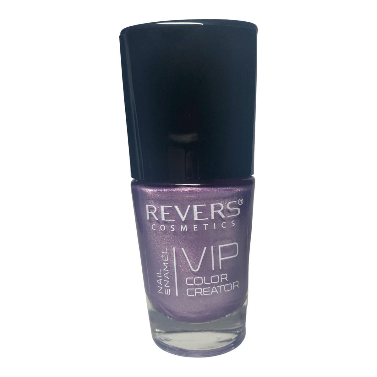 Lac de unghii VIP 3D, N.033 - Mov sidefat, 12 ml, Revers Cosmetics