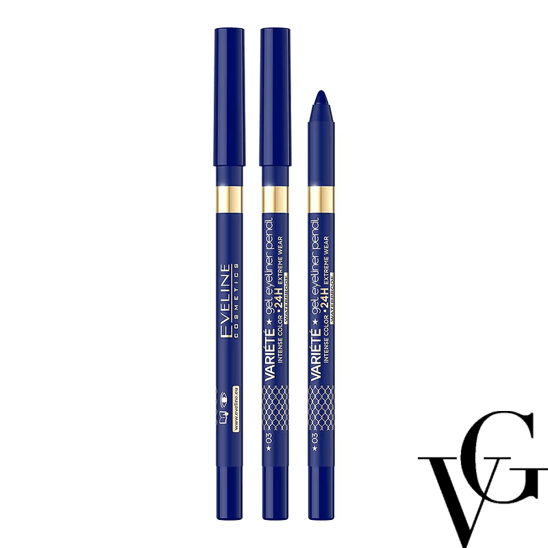 Creion de ochi Gel Variete Intense Color/Metallic, 1.1 gr, Eveline Cosmetics