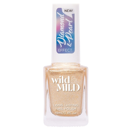 Lac de unghii Wild & Mild Diamond & Pearl Effect, N.03 - Holy Moly, 12 ml, Wild & Mild