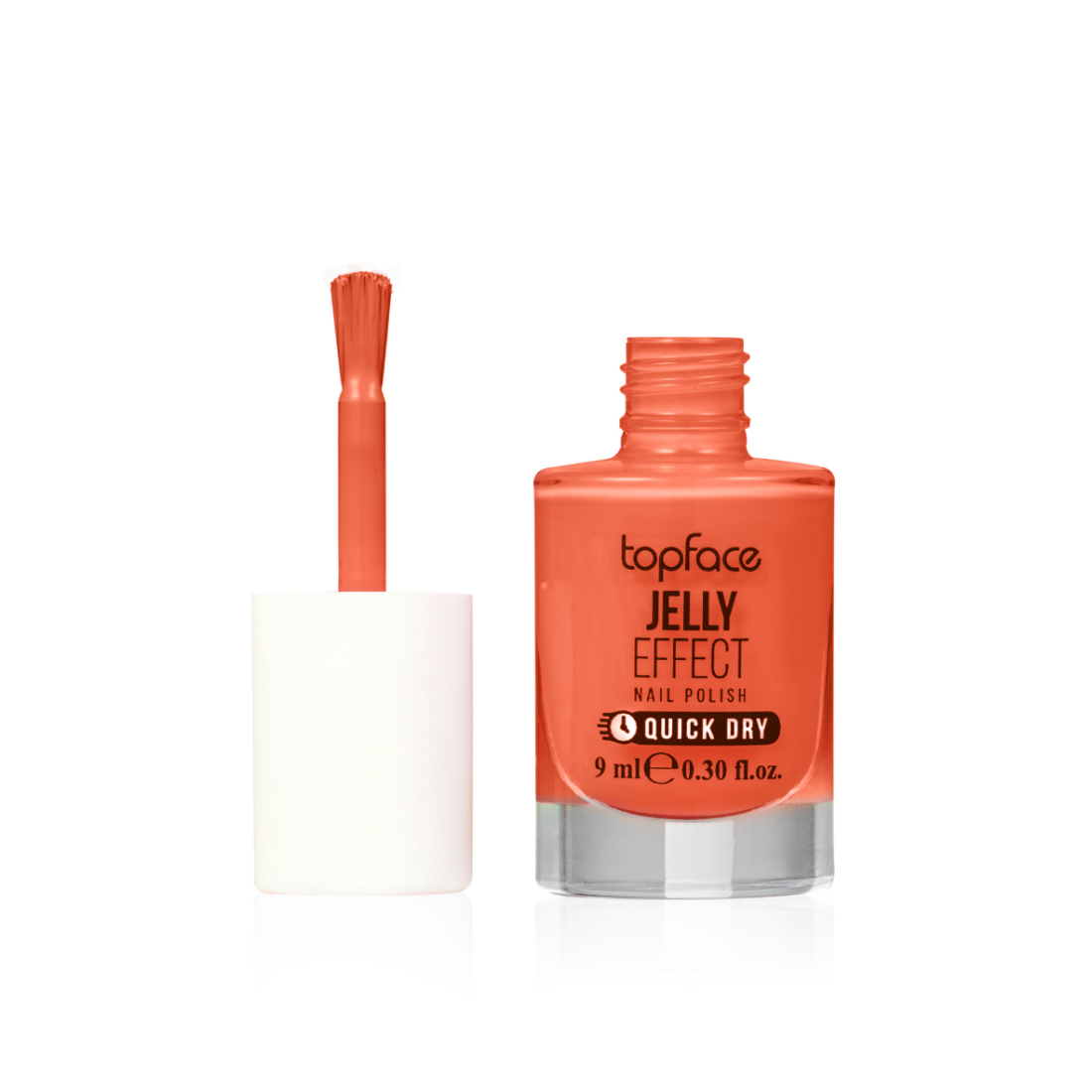 Lac de unghii Effect Jelly, N.040, 9 ml, Topface