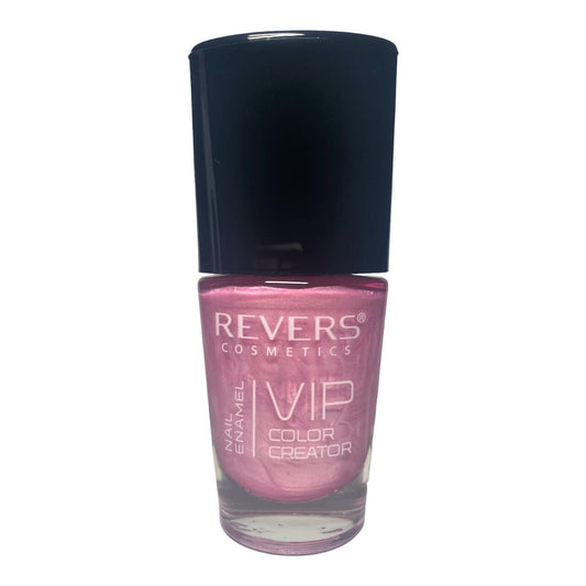 Lac de unghii VIP 3D, N.044 - Roz sidefat, 12 ml, Revers Cosmetics