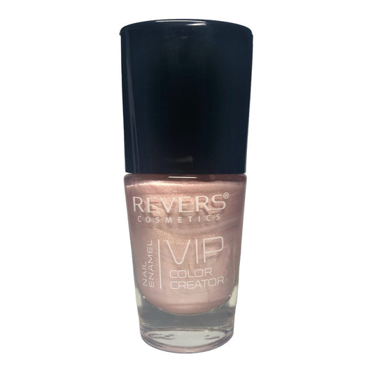 Lac de unghii VIP 3D, N.045 - Aur roz sidefat, 12 ml, Revers Cosmetics