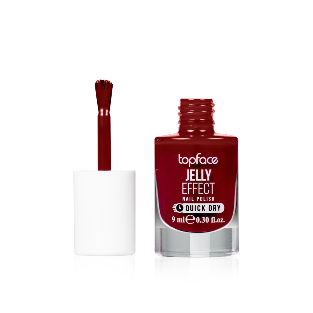 Lac de unghii Effect Jelly, N.048, 9 ml, Topface