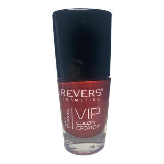 Lac de unghii VIP 3D, N.049 - Roșu deschis sidefat, 12 ml, Revers Cosmetics