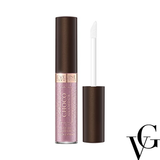 Fard lichid de pleoape Choco Glamour, 6.5 ml, Eveline Cosmetics