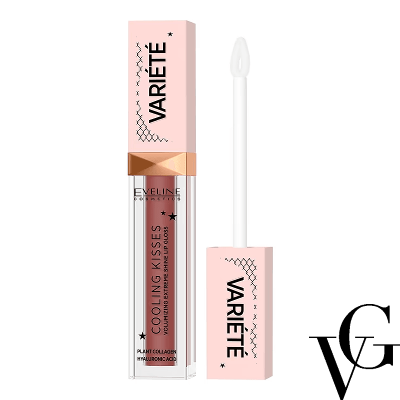 Luciu de buze Cooling Kisses Variete, 6,8 ml, Eveline Cosmetics