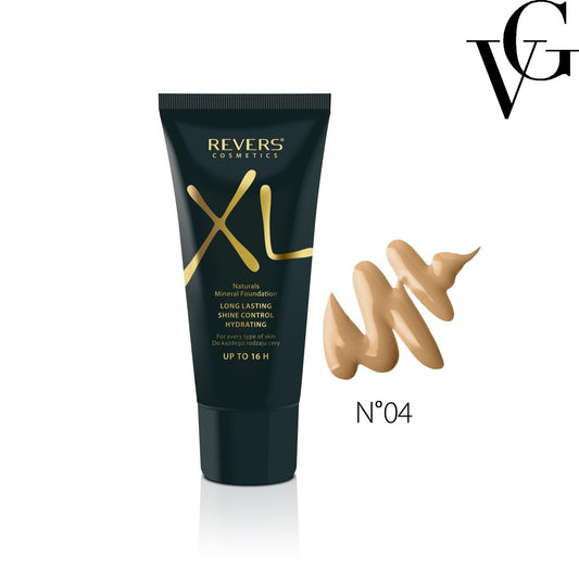 Fond de ten hidratant XL 04, 30 ml, Revers Cosmetics