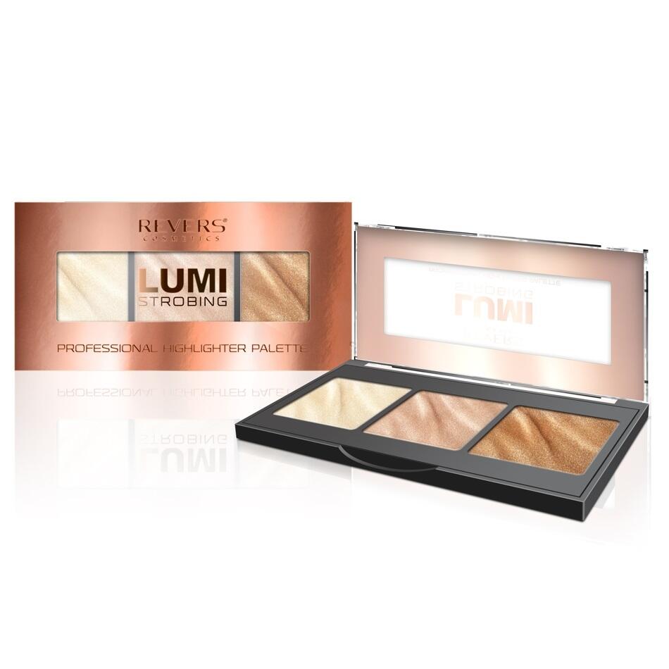 Paletă iluminator Lumi Strobing 04, 12.5 gr, Revers Cosmetics