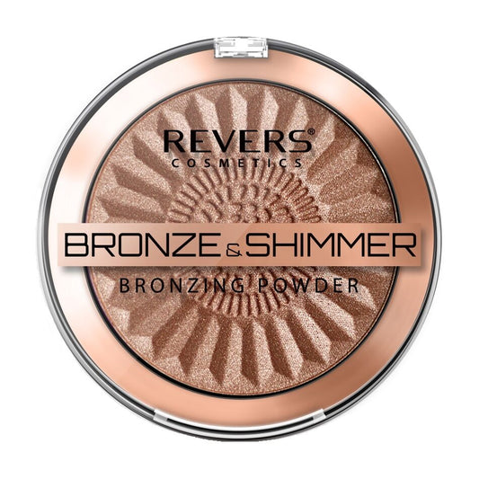 Pudră bronzantă Bronze and Shimmer 04, 9 gr, Revers Cosmetics